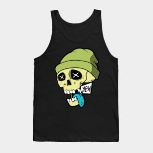 pop skull Tank Top